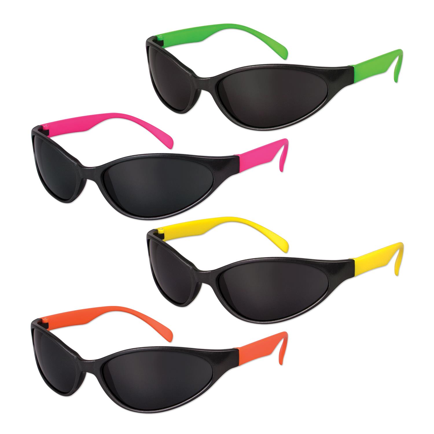 S7744 Neon Sport Sunglasses