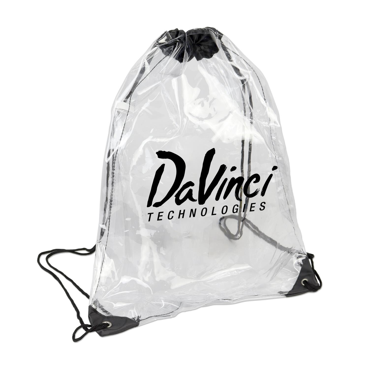 WL1622X Clear Drawstring Bag