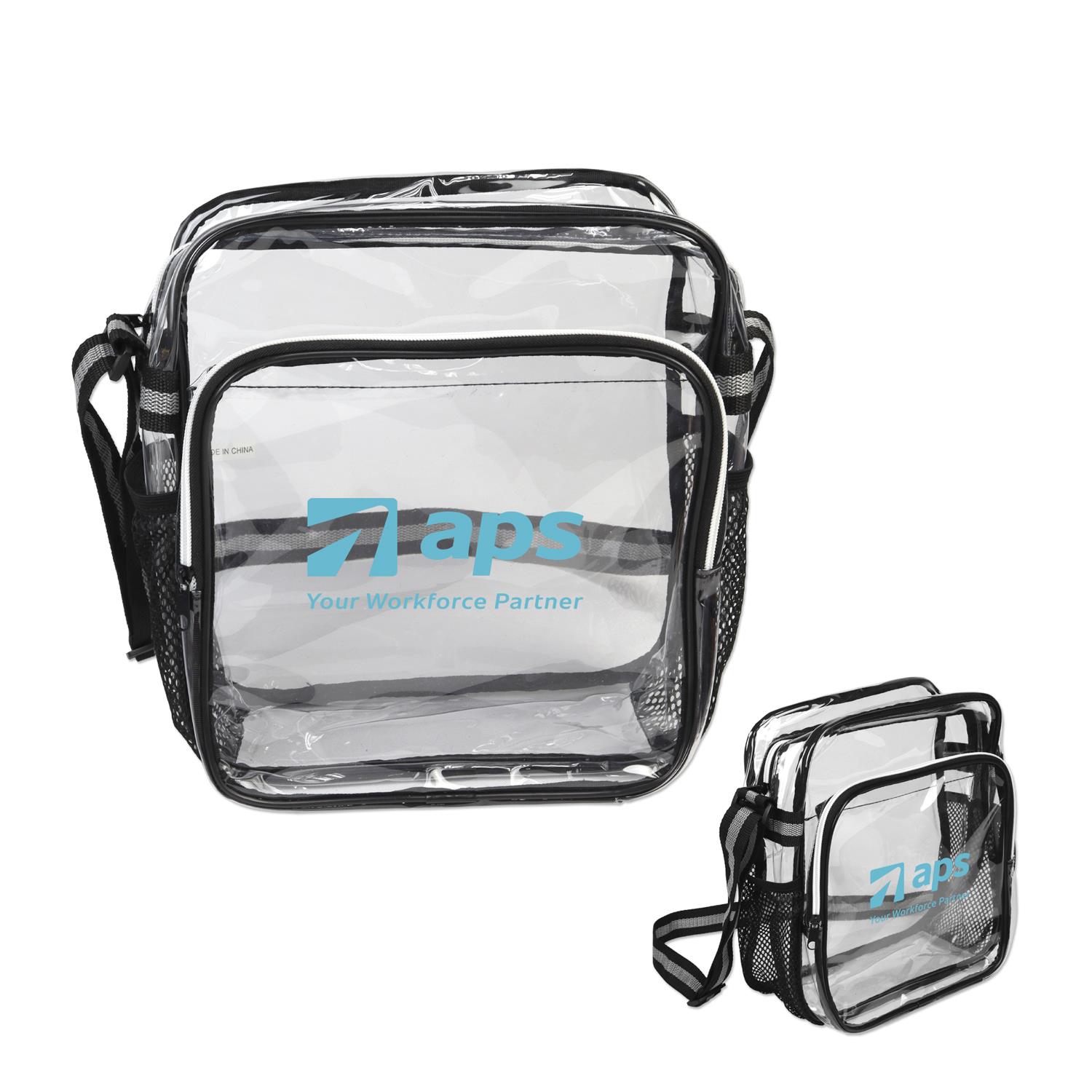WL1626X Clear Messenger Bag