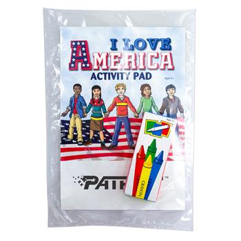 AP10-FP - I Love American Activity Pad Fun Pack