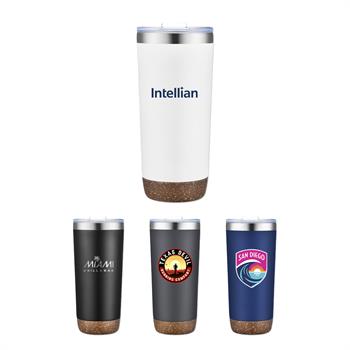 DRK11 - 22 Oz. Vacuum Tumbler with Cork Bottom