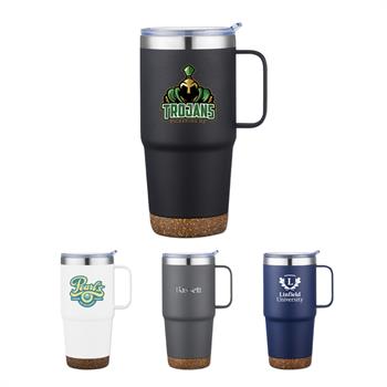 DRK12 - 24 Oz Travel Mug with Cork Bottom