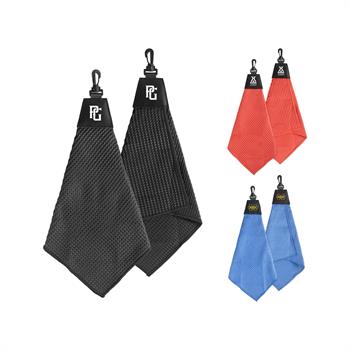 GLFTWL - Tri-Fold Waffle Towel with Clip