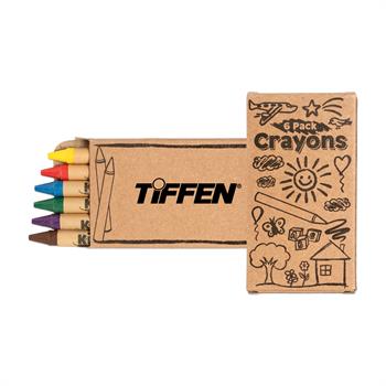 S24137X - 6 Pack Crayon Kraft Box