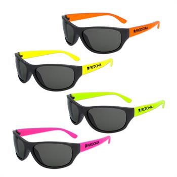 S36053X - Beachcomber Sunglasses Assorted Neon Colors