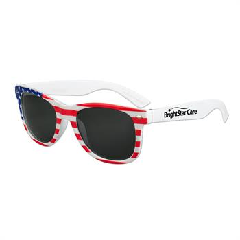 S38017X - Red, White, and Blue Iconic Sunglasses