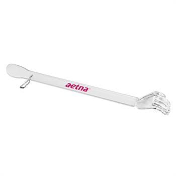 S50125X - Backscratcher with Shoehorn and Chain