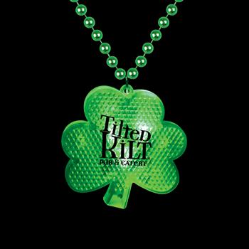 S55102X - Light Up Shamrock Medallion Beads