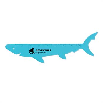 S63056X - Fun Shark Shaped Ruler
