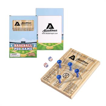 S71486X - Wooden Baseball Peg Game