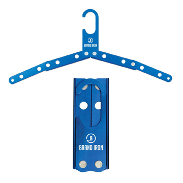 S81042X - Blue Metal Foldable Travel Hanger