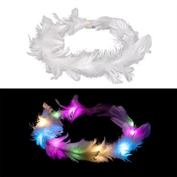 S91031 - LED Feather Headband