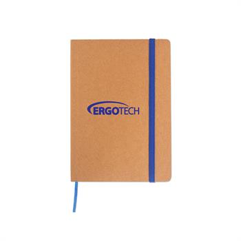 S94150X - Kraft Journal with Blue Strap
