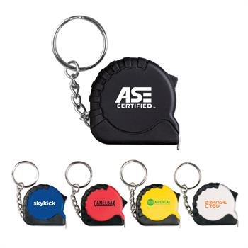 TOL1 - 3 Ft Mini Tape Measure with Keychain