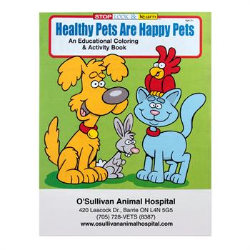 WCB10 - Healthy Pets are Happy Pets Coloring Book