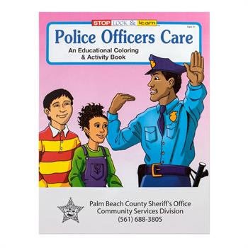 WCB1 - Police Officers Care Coloring Book