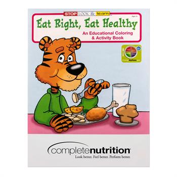 WCB3 - Eat Right Eat Healthy Coloring Book