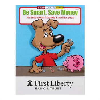 WCB4 - Be Smart Save Money Coloring Book
