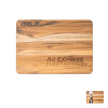 WL1557X - 14" X 10" Teak Wood Cutting Board