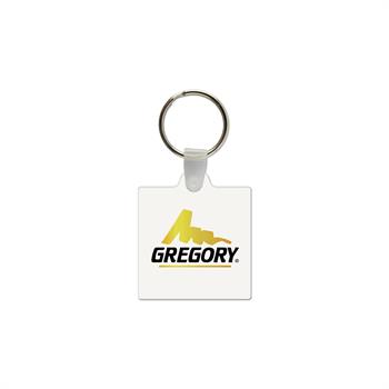 WL1875 - Square Shaped USA Made Vinyl Keychain