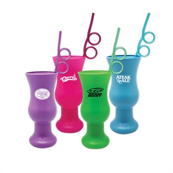 KRAZY STRAW HURRICANE CUPS