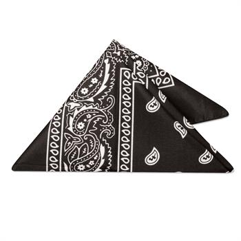 WP17BLK - Black Bandana