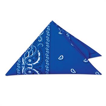 WP17RB - Royal Blue Bandana