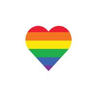 Rainbow Heart Stickers