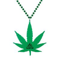 Cannabis Medallion Beads