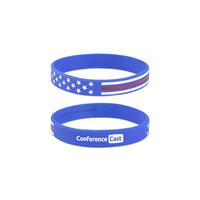Patriotic Silicone Wristband Bracelets