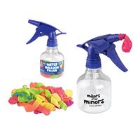 Spray Bottle with Water Balloons