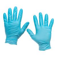 Pair of Blue Nitrile Gloves