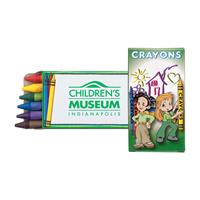6 Pack Kids Crayons