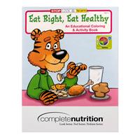 Eat Right Eat Healthy Coloring Book