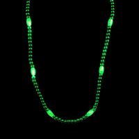Light Up Green Bead Necklace