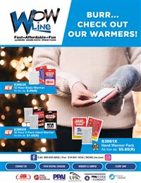 Burr... Check Out Our Warmers!