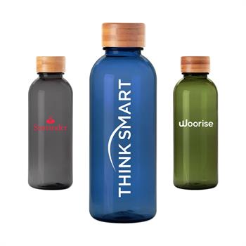 ADRK2 - 20oz Acess rPET Bottle with Bamboo Lid