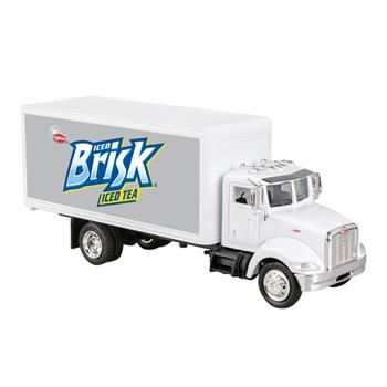 DC040XFC - Peterbilt Model 335 Box Truck 1/43 Scale Replica