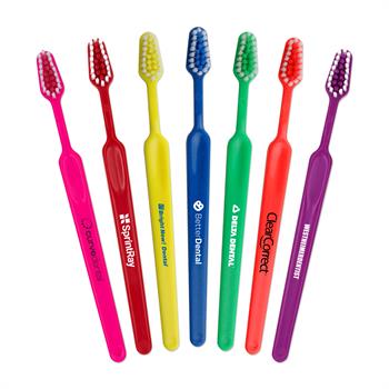 GBRU12 - 6" Solid Colored Junior Toothbrush