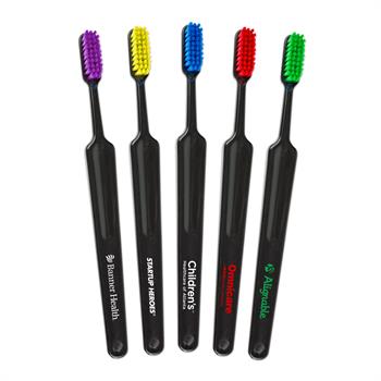 GBRU4 - 7" Black Handle Toothbrush