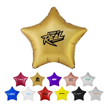 GMYLBAL2 - 17" Star Helium Saver XtraLife® Foil Balloons