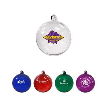 GORN6 - 3" Hand Blown Glass Ornament