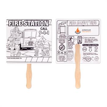 HF1 - Fire Safety Hand Fan