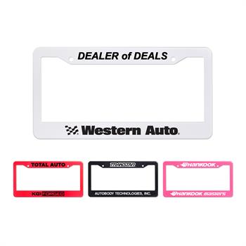 LICFRM - High Impact License Plate Frame