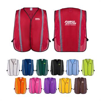 MACPMV - Poly Mesh Non-ANSI Safety Vest