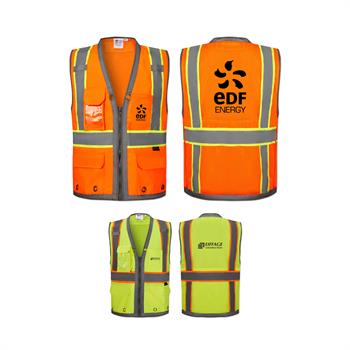 MACVST - Deluxe Surveyors Vest with Ipad Pocket