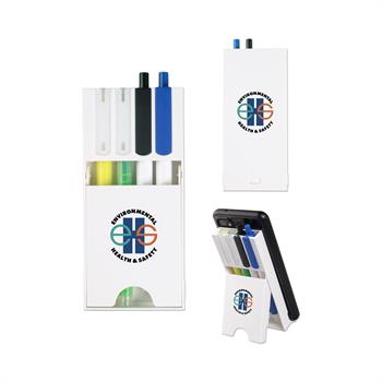 S13113X - Desktop Organizer with Pens & Highlighters