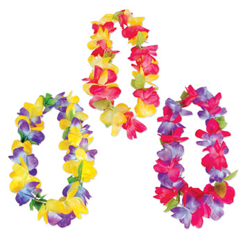 S1622 - Jumbo Silk Flower Leis