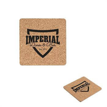 S21324X - Square Cork Coaster