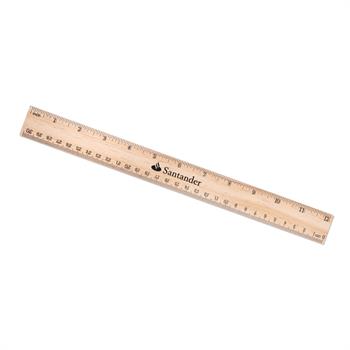 RULE3 - 12" Wood Ruler